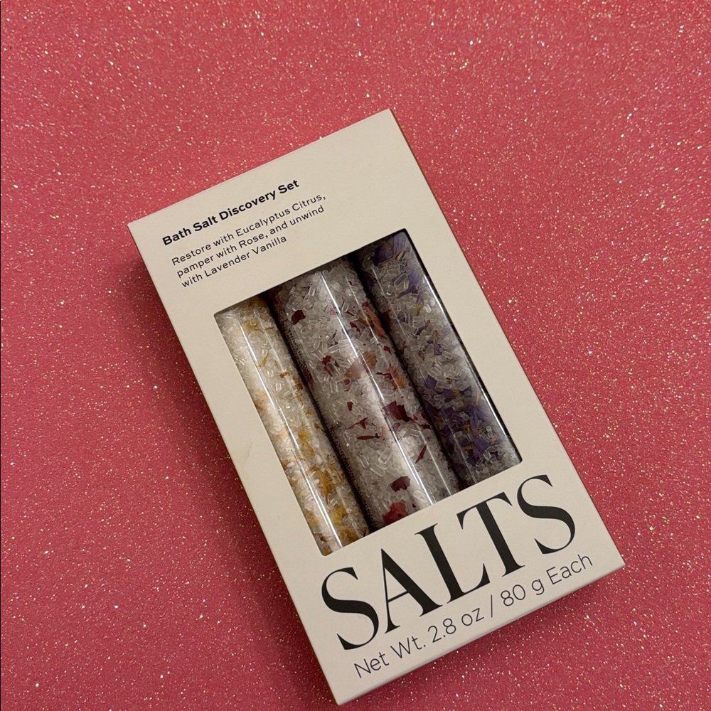 Paper Source Bath Salt Discovery Set - Multicolor